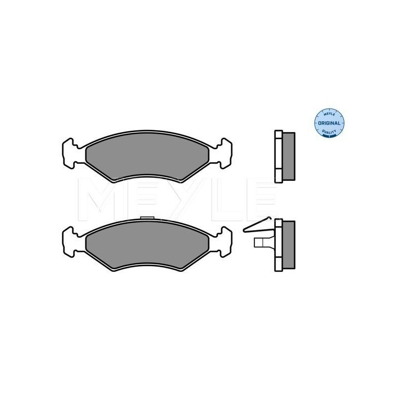 Pastiglie freno asse anteriore - MEYLE
