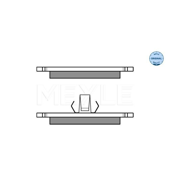 Pastiglie freno asse anteriore - MEYLE