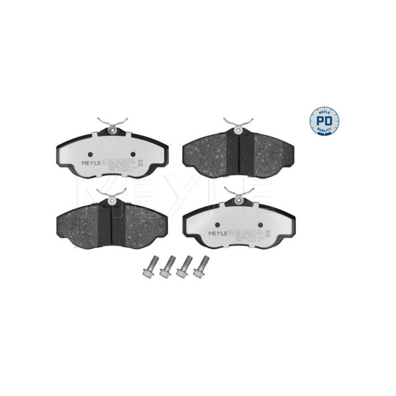 Pastiglie freno asse anteriore - MEYLE