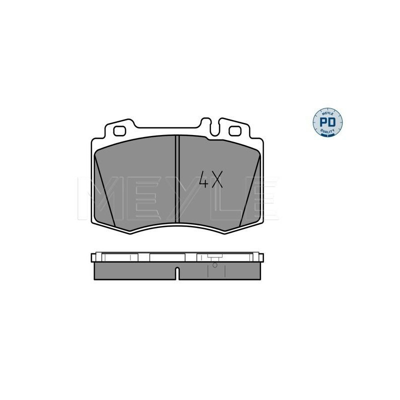 Pastiglie freno asse anteriore - MEYLE
