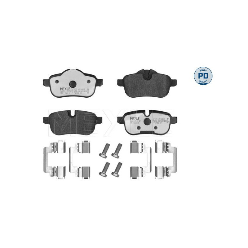 Pastiglie freno asse posteriore - MEYLE