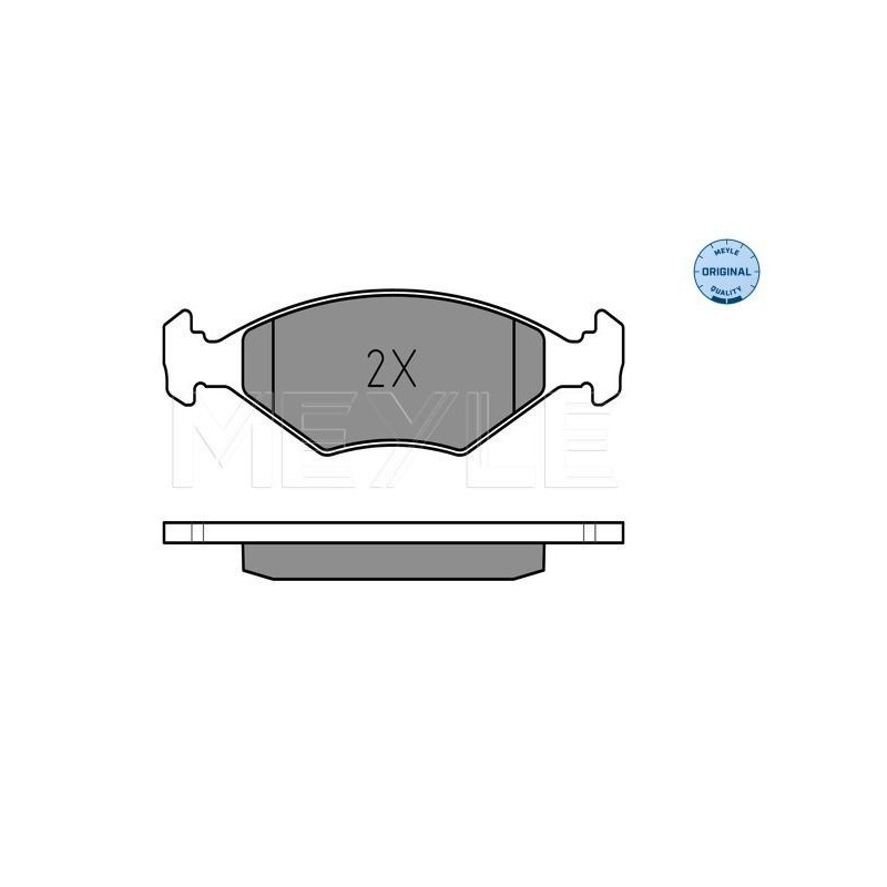 Pastiglie freno asse anteriore - MEYLE