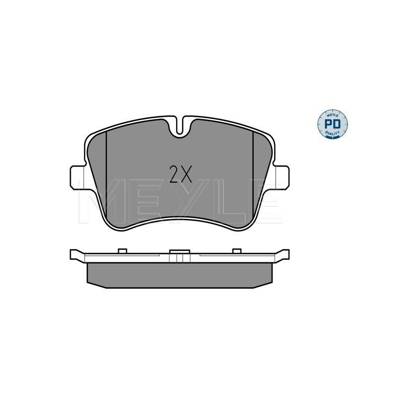Pastiglie freno asse anteriore - MEYLE