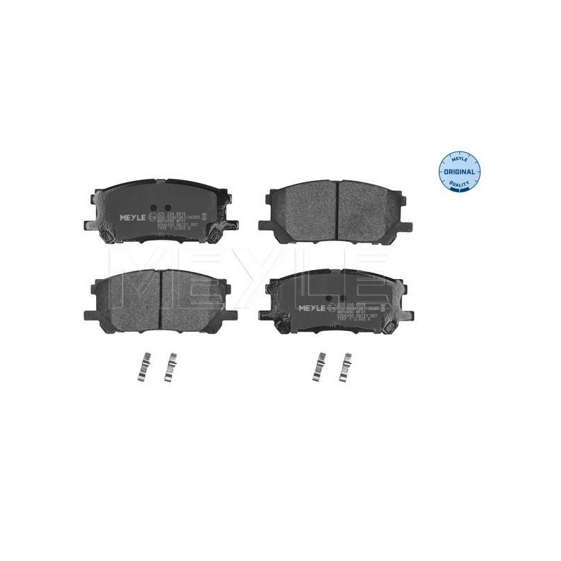 Pastiglie freno asse anteriore - MEYLE
