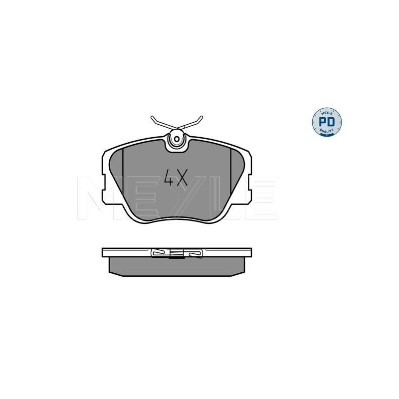 Pastiglie freno asse anteriore - MEYLE