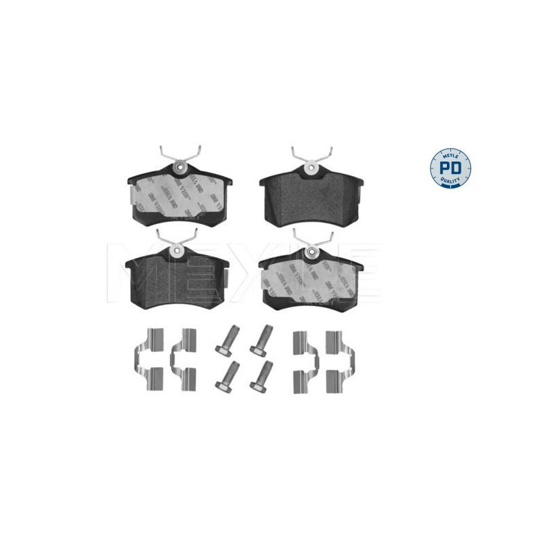 Pastiglie freno asse posteriore - MEYLE