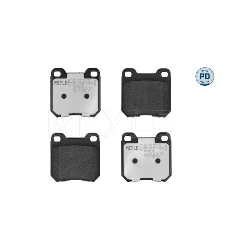 Pastiglie freno asse posteriore - MEYLE