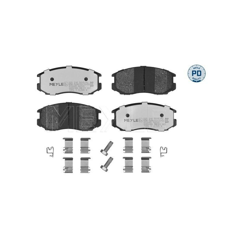 Pastiglie freno asse anteriore - MEYLE