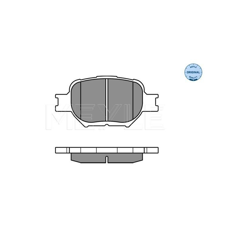 Pastiglie freno asse anteriore - MEYLE