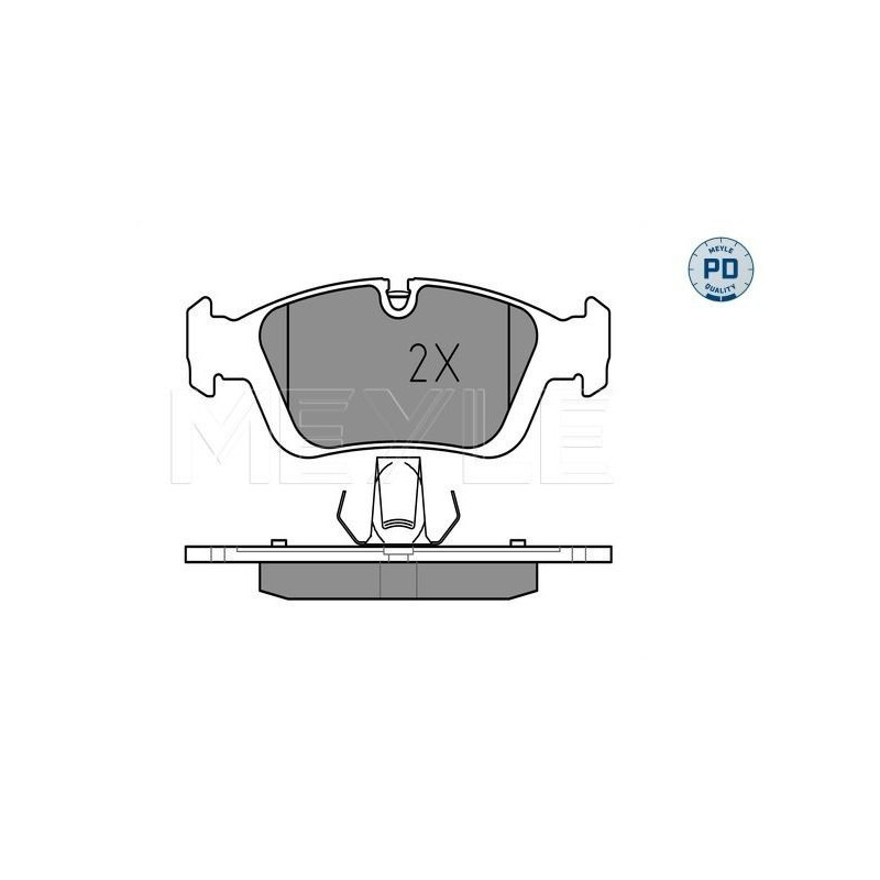 Pastiglie freno asse anteriore - MEYLE