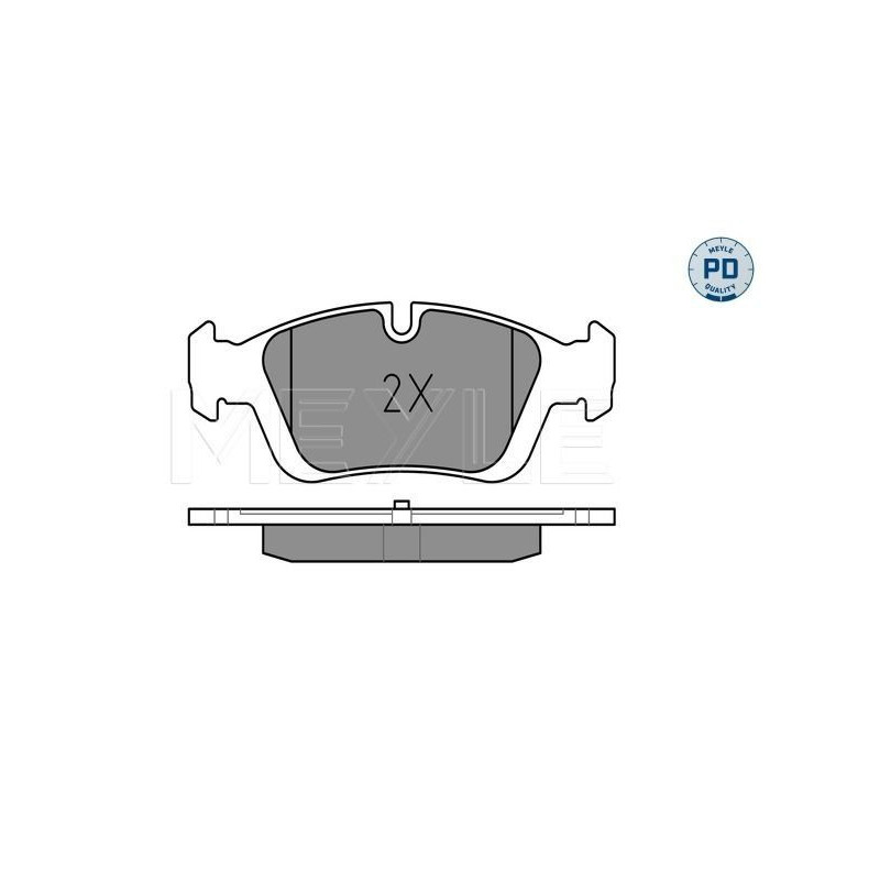 Pastiglie freno asse anteriore - MEYLE