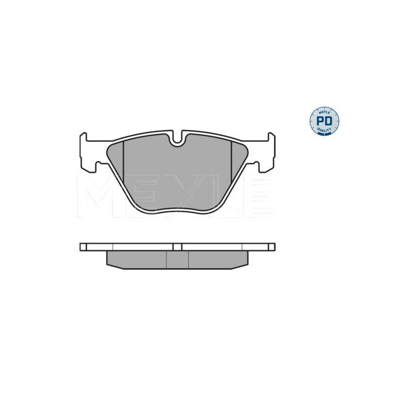 Pastiglie freno asse anteriore - MEYLE