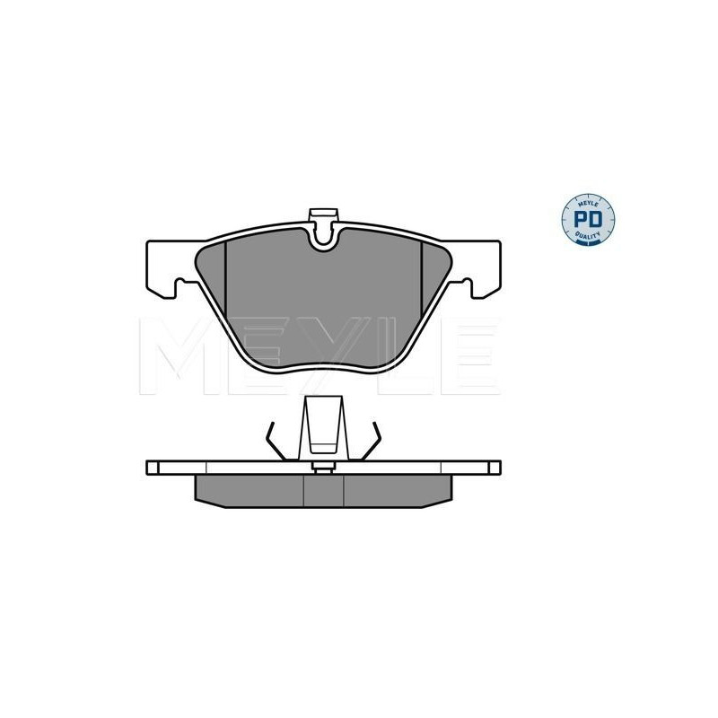 Pastiglie freno asse anteriore - MEYLE