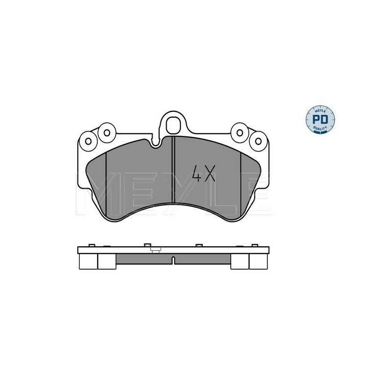 Pastiglie freno asse anteriore - MEYLE