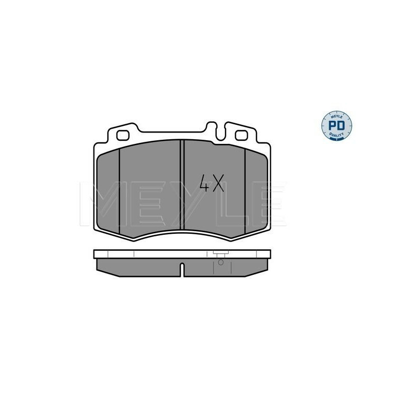 Pastiglie freno asse anteriore - MEYLE