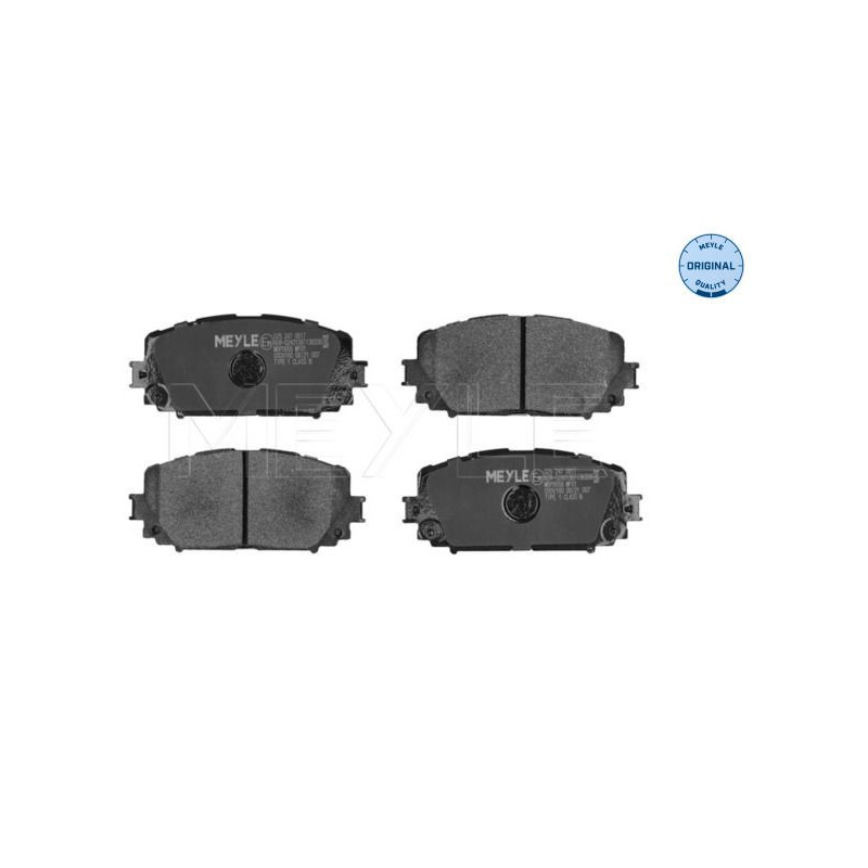 Pastiglie freno asse anteriore - MEYLE
