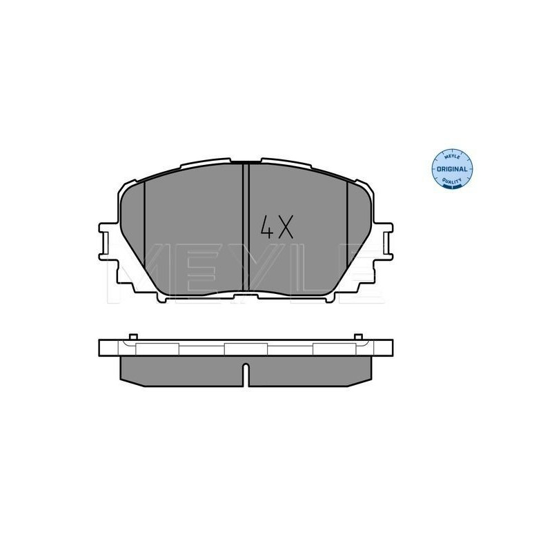 Pastiglie freno asse anteriore - MEYLE