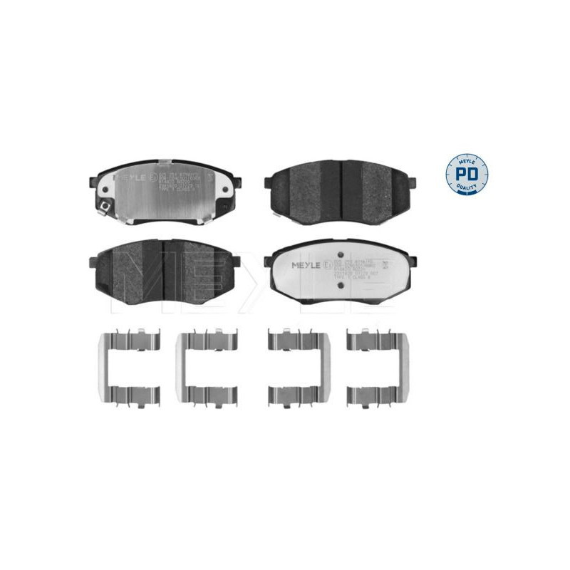 Pastiglie freno asse anteriore - MEYLE