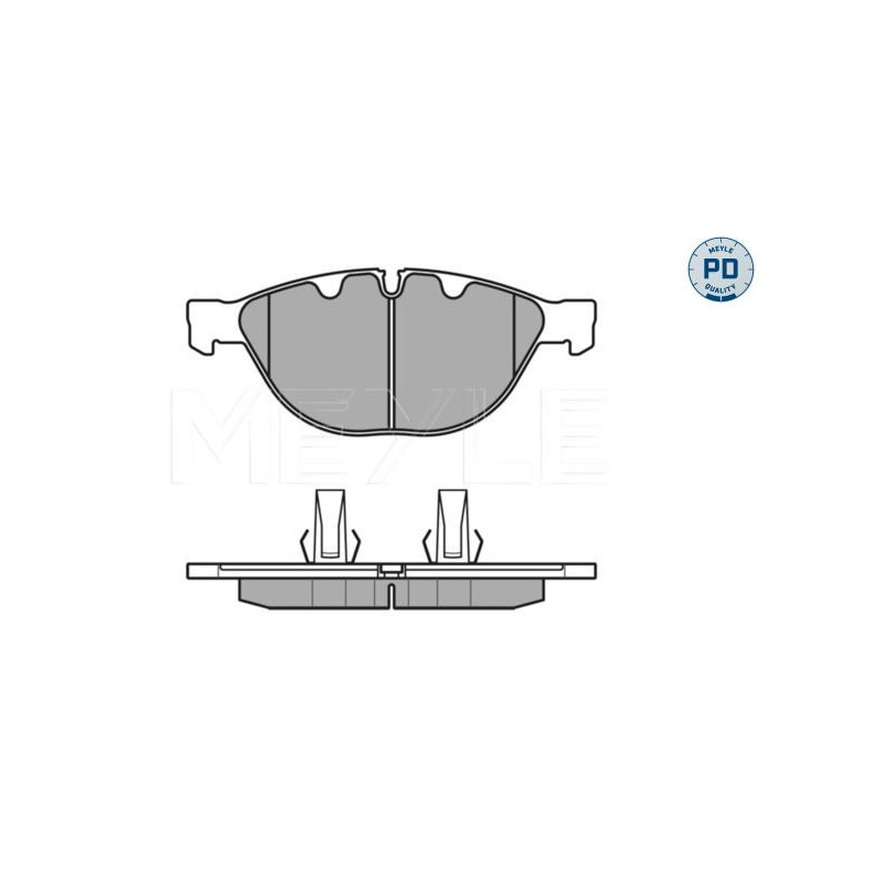 Pastiglie freno asse anteriore - MEYLE