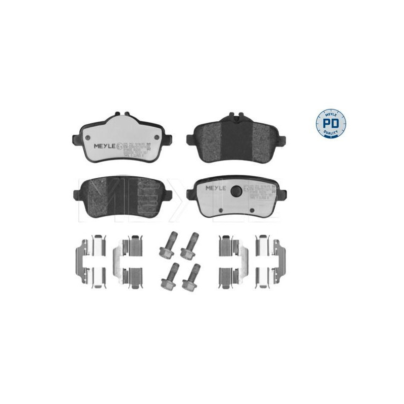 Pastiglie freno asse posteriore - MEYLE