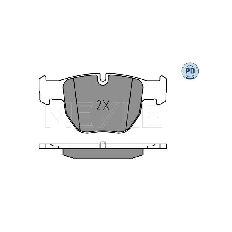 Pastiglie freno asse anteriore - MEYLE