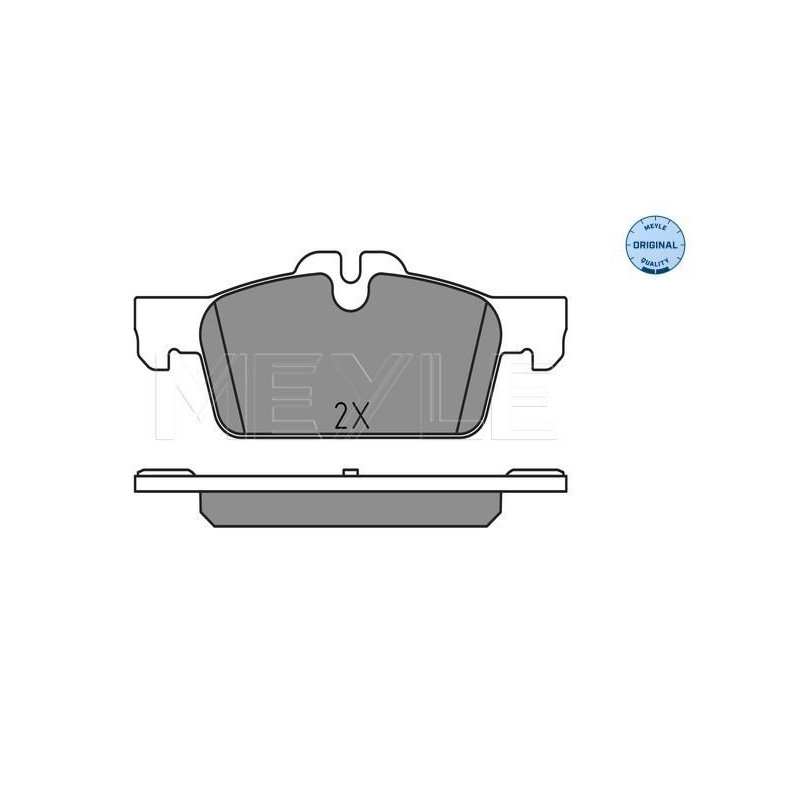 Pastiglie freno asse anteriore - MEYLE