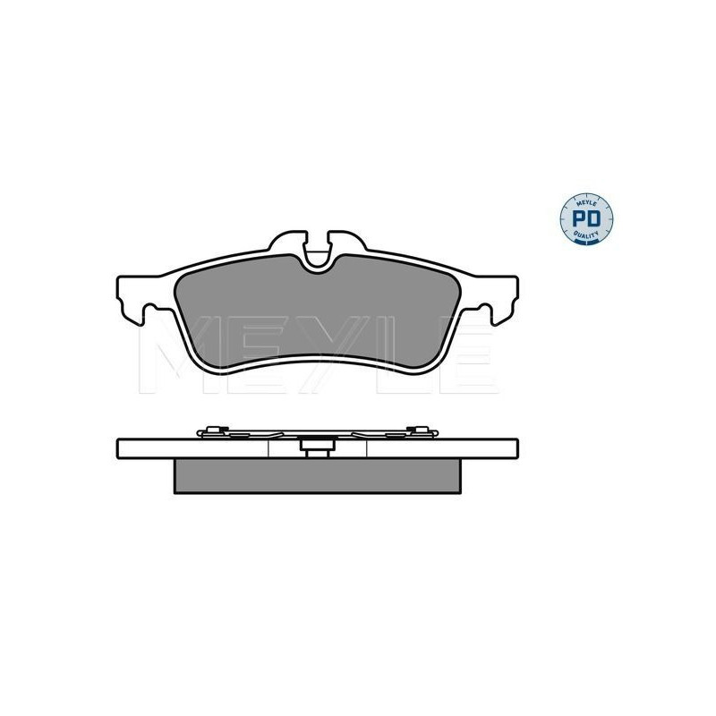 Pastiglie freno asse anteriore - MEYLE