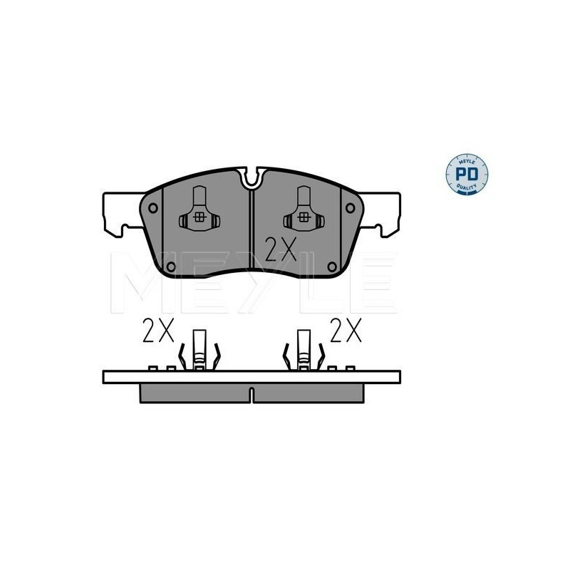 Pastiglie freno asse anteriore - MEYLE