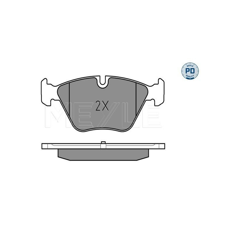 Pastiglie freno asse anteriore - MEYLE