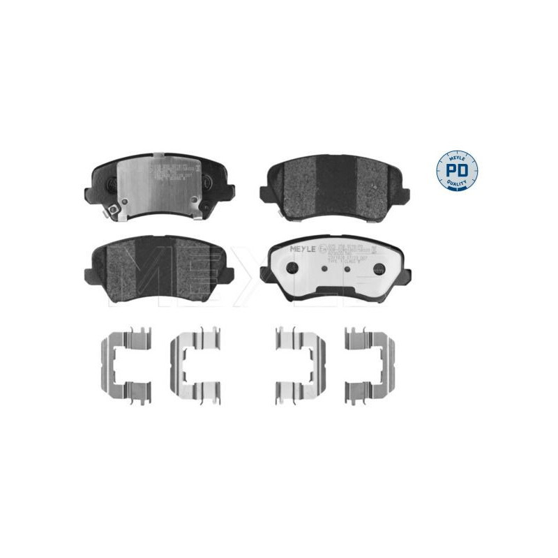 Pastiglie freno asse anteriore - MEYLE