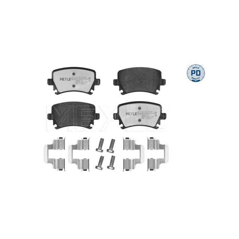 Pastiglie freno asse posteriore - MEYLE