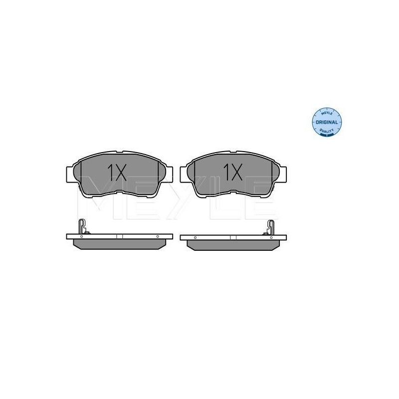 Pastiglie freno asse anteriore - MEYLE