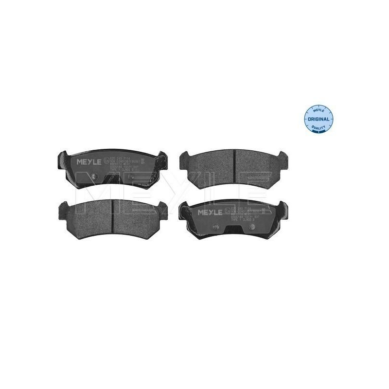 Pastiglie freno asse posteriore - MEYLE