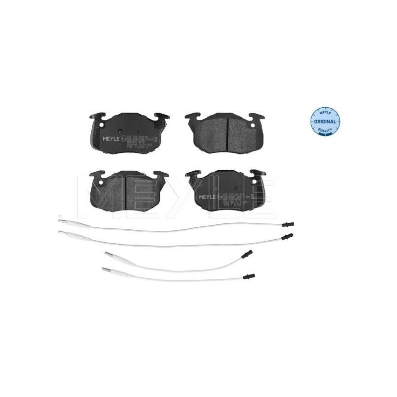 Pastiglie freno asse anteriore - MEYLE