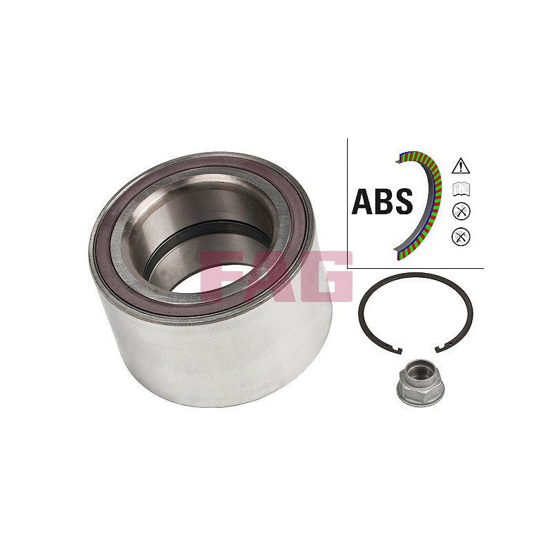 Cuscinetto ruota asse anteriore - FAG