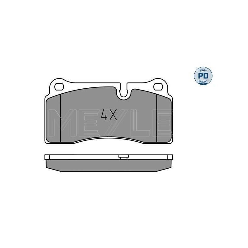 Pastiglie freno asse posteriore - MEYLE