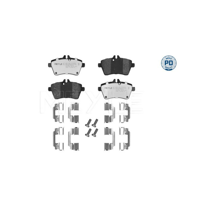 Pastiglie freno asse anteriore - MEYLE