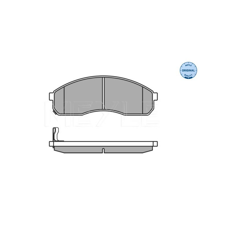 Pastiglie freno asse anteriore - MEYLE