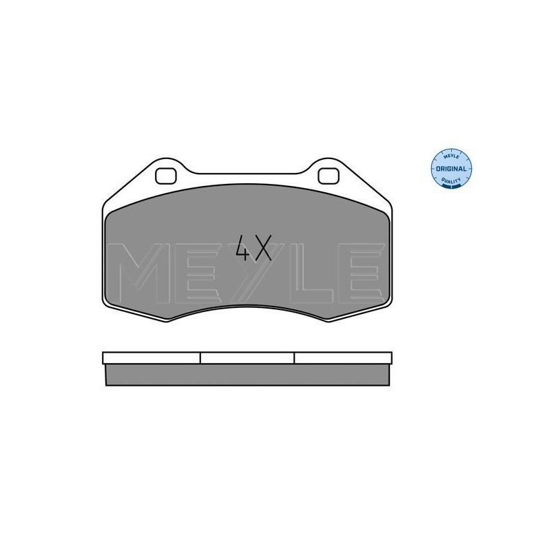 Pastiglie freno asse anteriore - MEYLE
