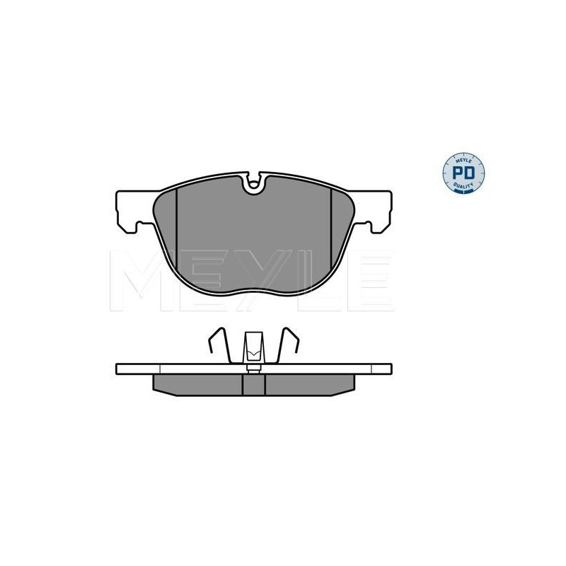 Pastiglie freno asse anteriore - MEYLE