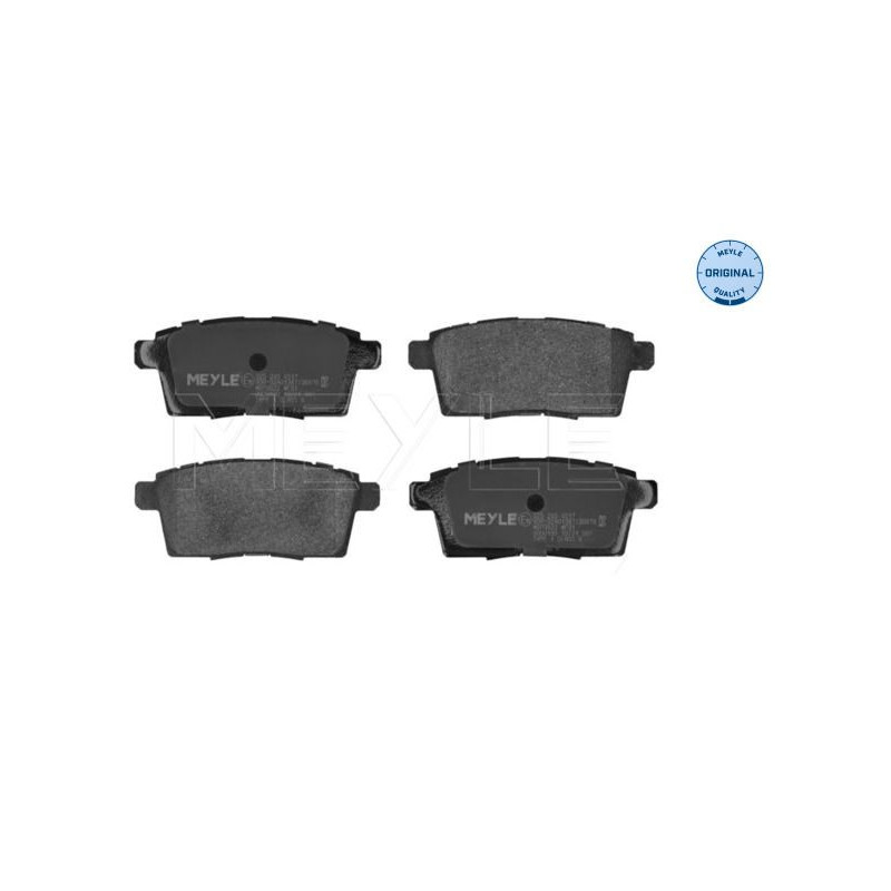 Pastiglie freno asse posteriore - MEYLE