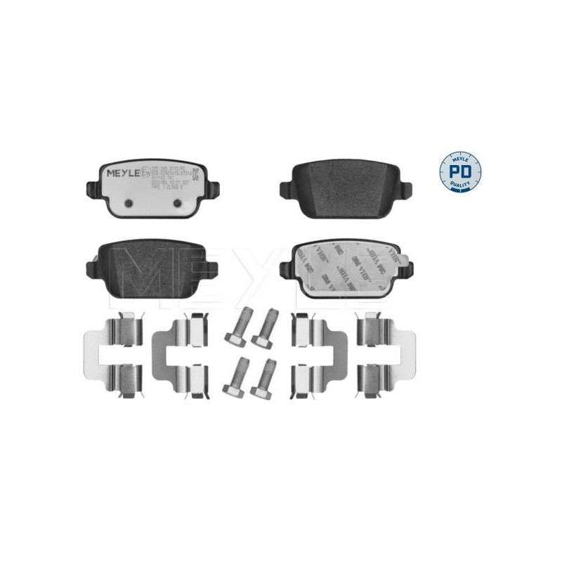 Pastiglie freno asse posteriore - MEYLE