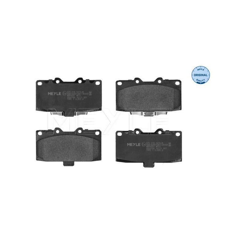 Pastiglie freno asse anteriore - MEYLE