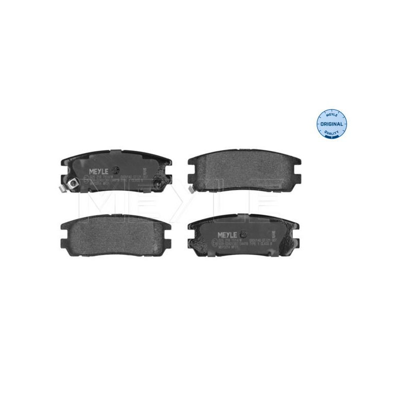 Pastiglie freno asse posteriore - MEYLE