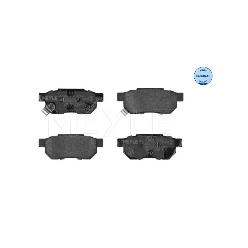 Pastiglie freno asse posteriore - MEYLE
