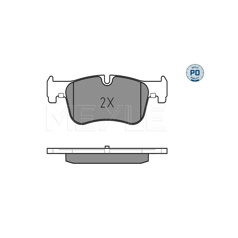 Pastiglie freno asse anteriore - MEYLE