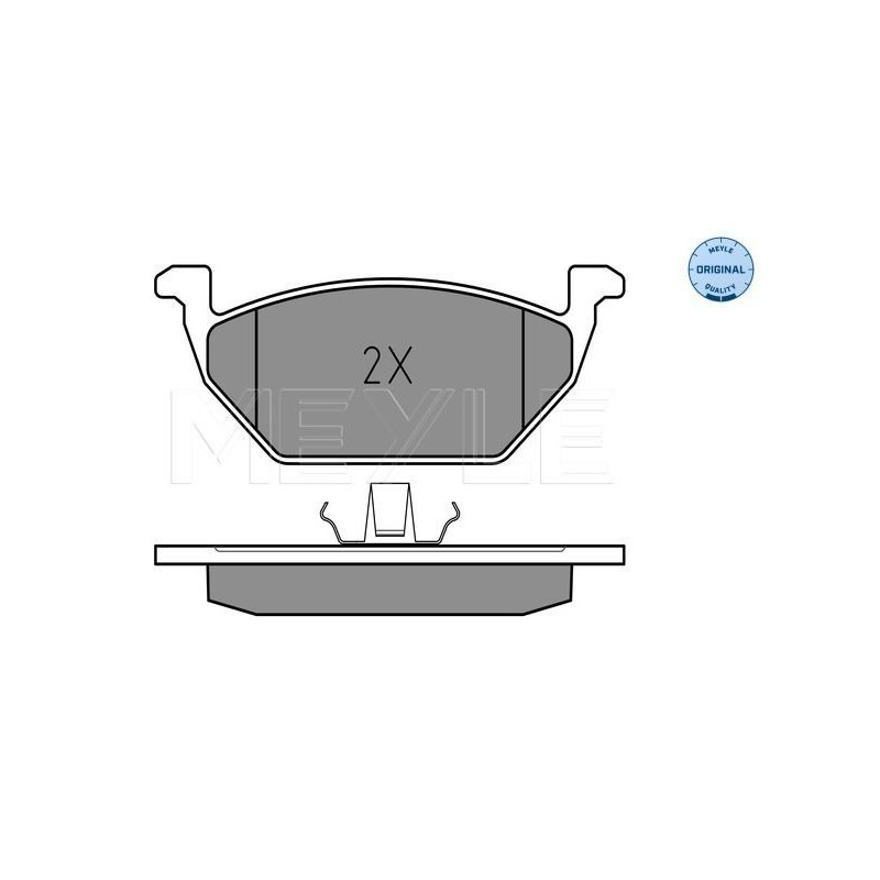 Pastiglie freno asse anteriore - MEYLE