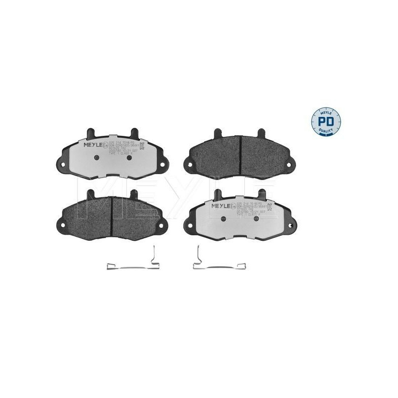 Pastiglie freno asse anteriore - MEYLE