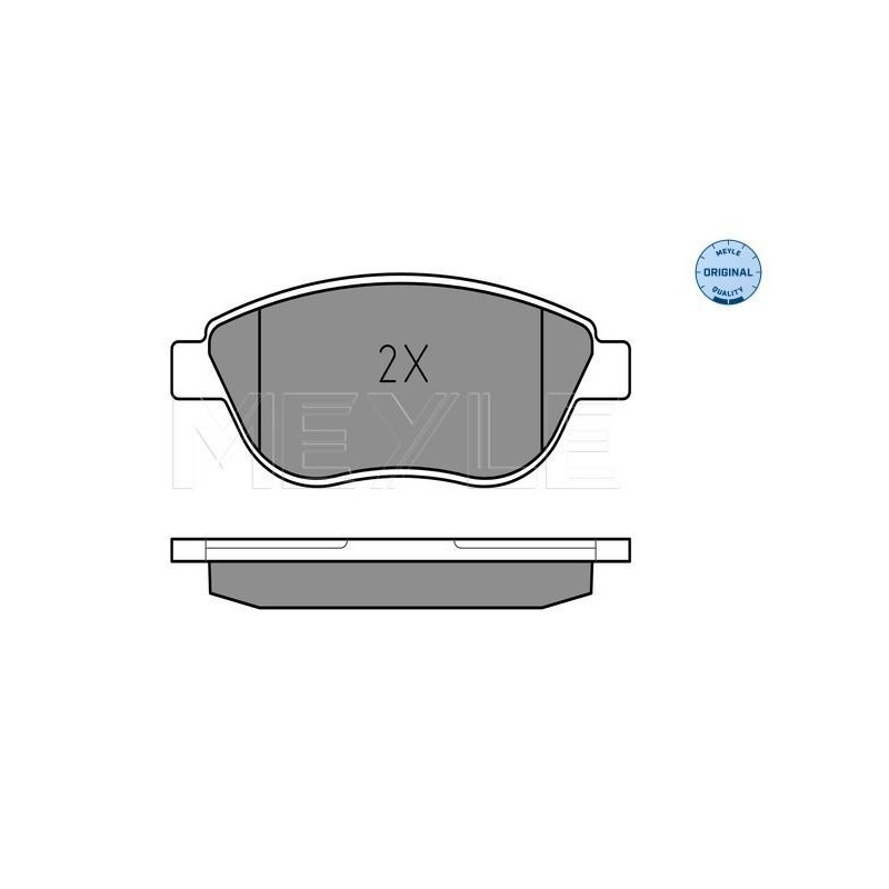 Pastiglie freno asse anteriore - MEYLE