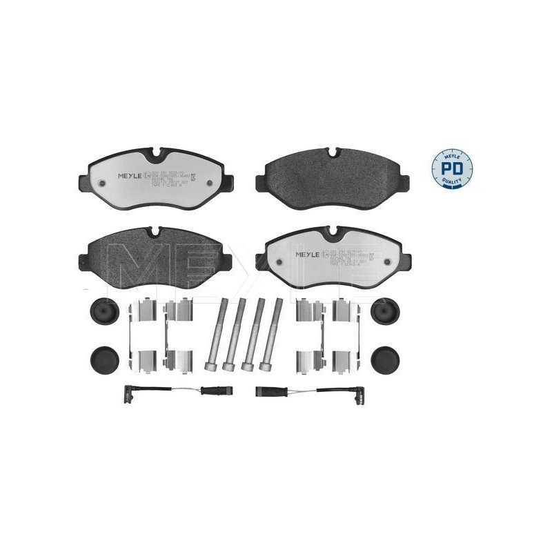 Pastiglie freno asse anteriore - MEYLE
